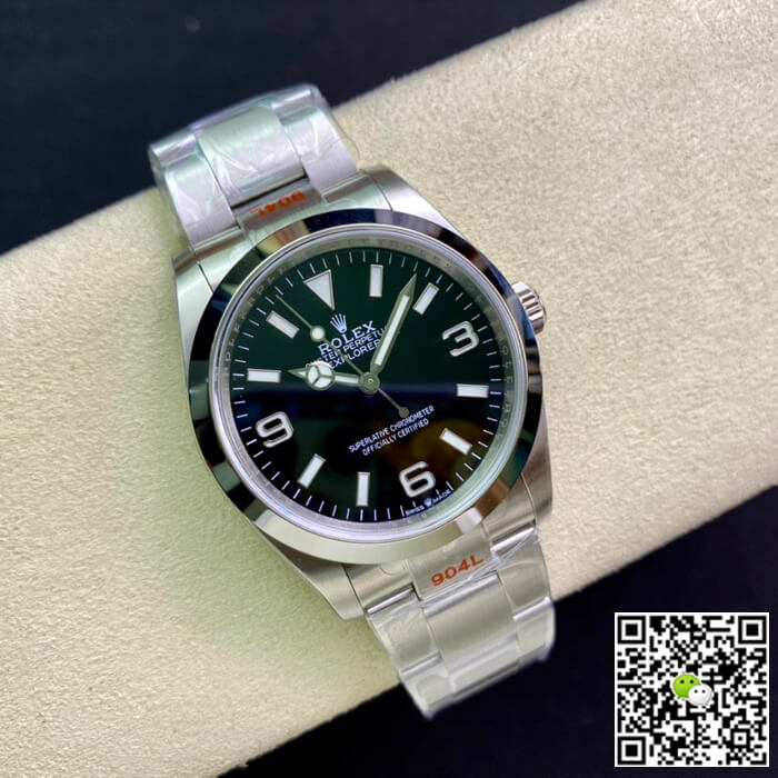 Rolex Explorer M124270-0001 36MM EW Factory Black Dial