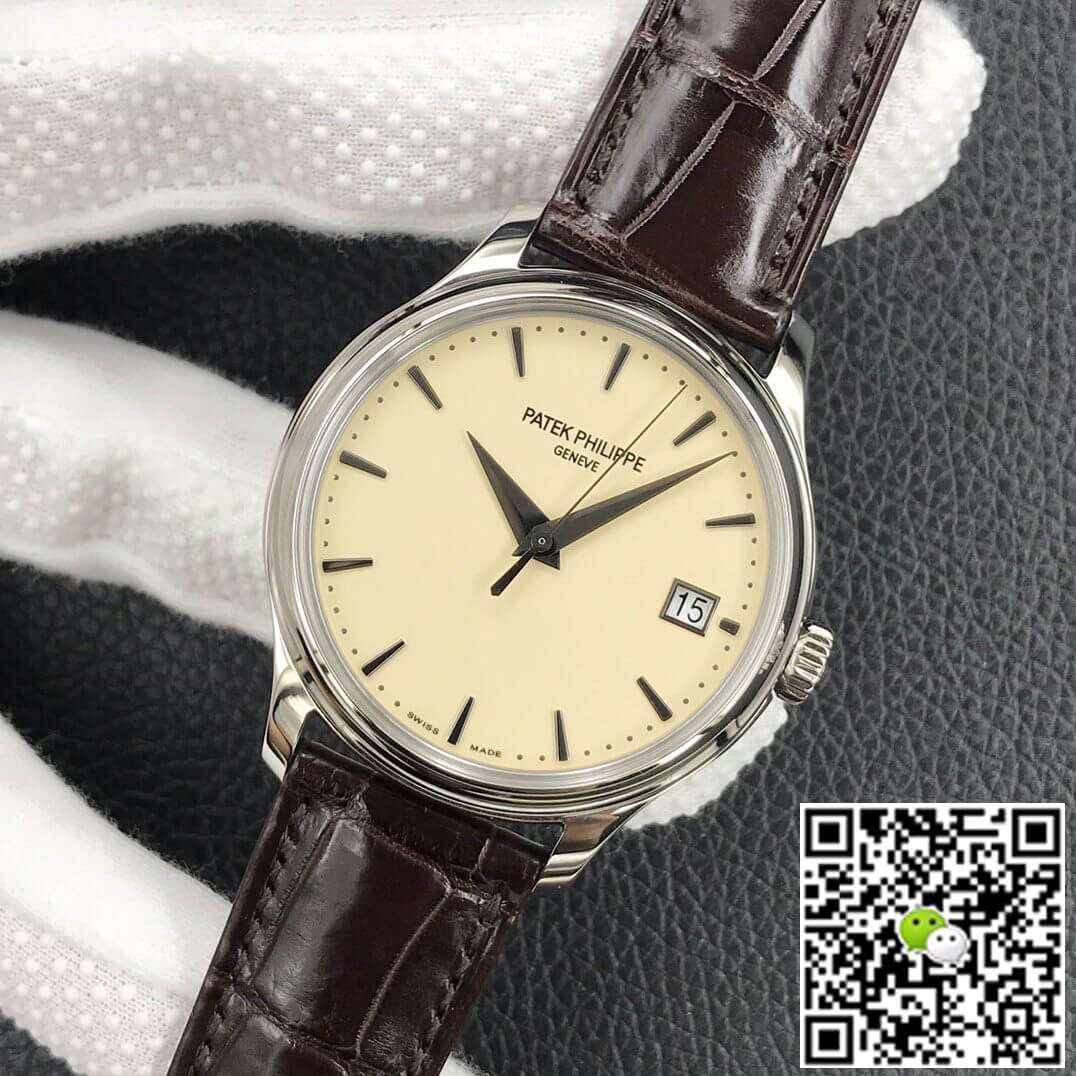 Patek Philippe Calatrava 5227G-001 3K Factory Leather Strap
