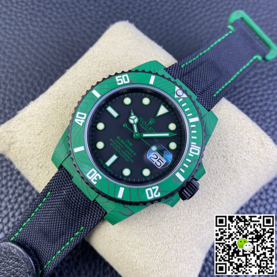 Rolex Submariner VS Factory Green Carbon Fiber Bezel