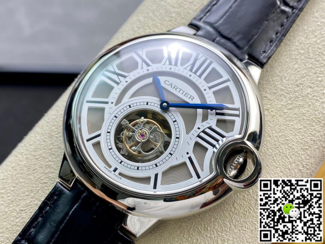 Cartier Ballon Bleu Tourbillon W6920021 BBR Factory Stainless Steel Case