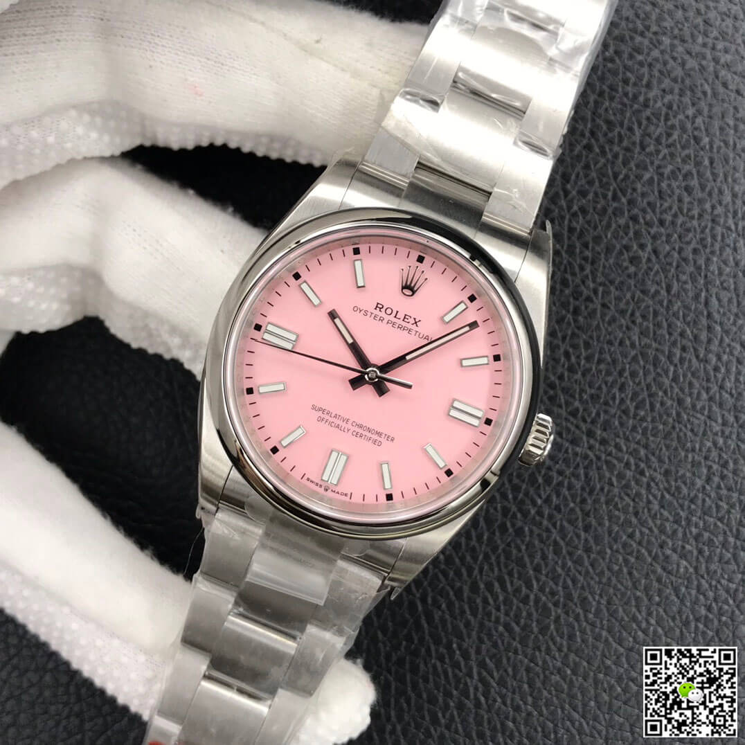 Rolex Oyster Perpetual M126000-0008 36MM EW Factory Candy Pink Dial