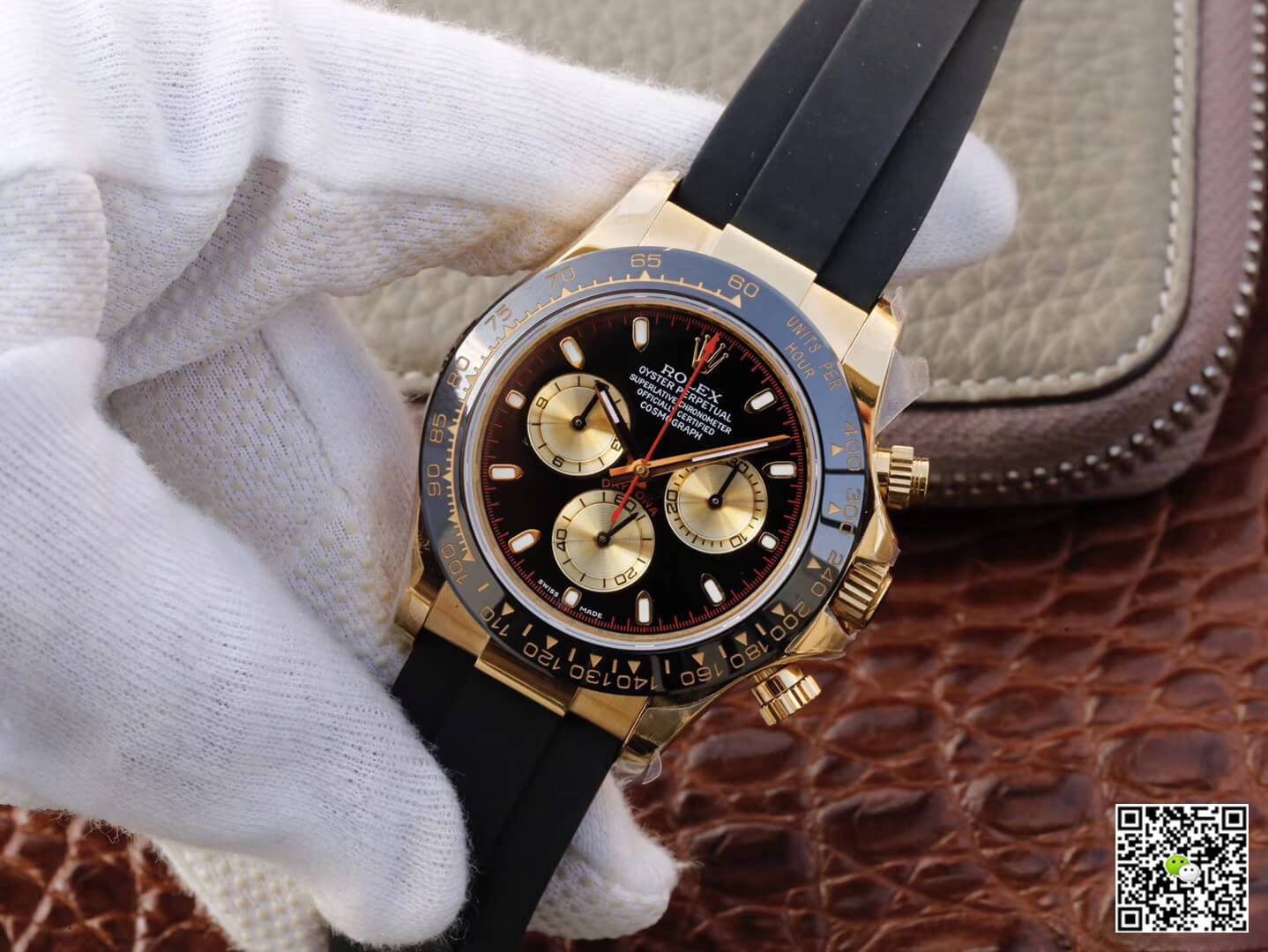 Rolex Daytona Cosmograph M116518ln-0047 JH Factory Black Dial
