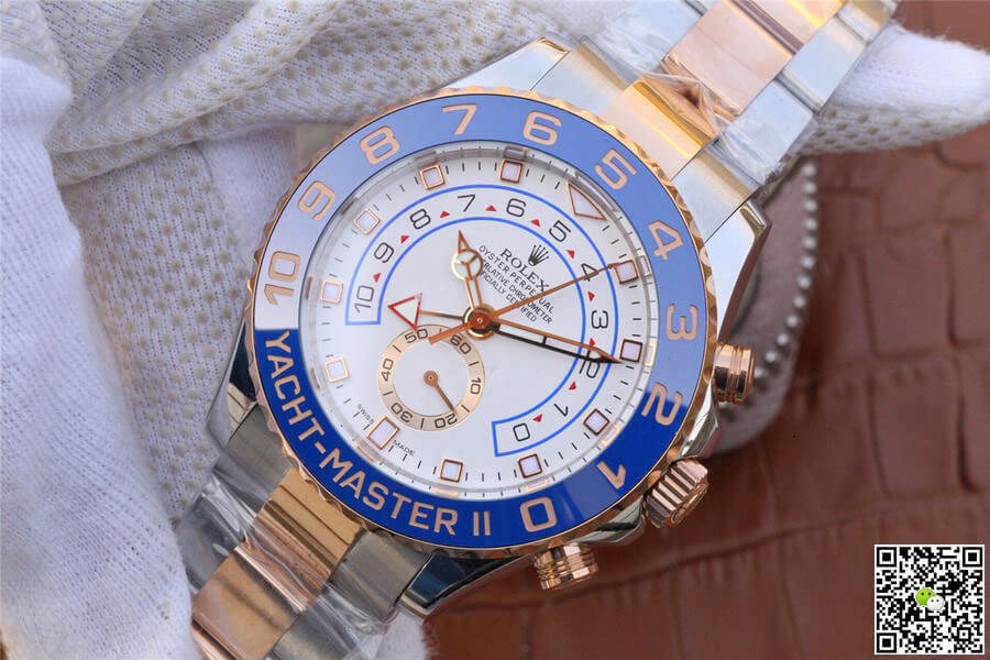 Rolex Yacht-Master M116681-0002 JF Factory White Dial