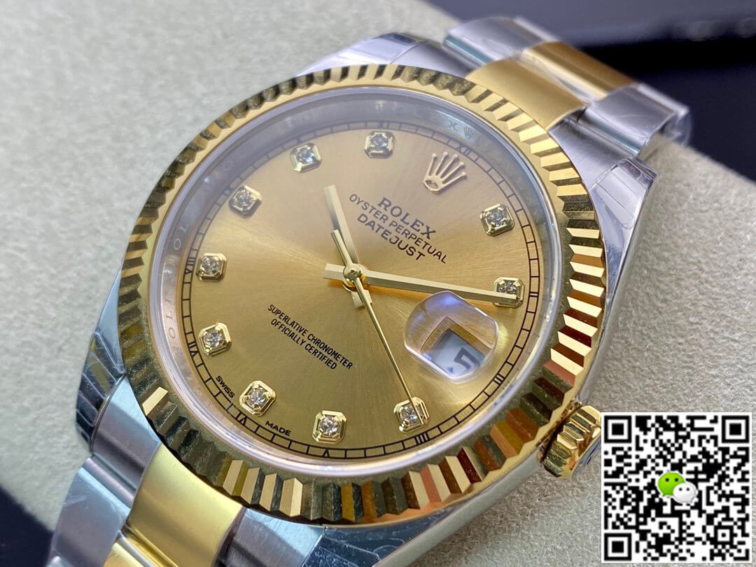 Rolex Datejust M126333-0011 EW Factory Yellow Gold