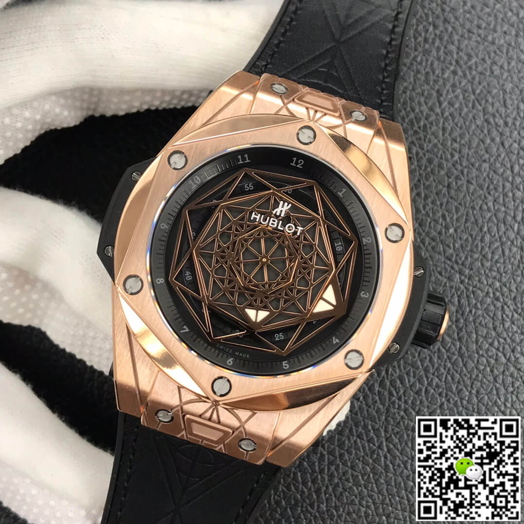 Hublot Big Bang 415.OX.1118.VR.MXM17 WWF Factory Gold Dial