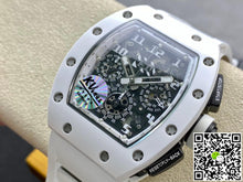 Richard Mille RM011-FM KV Factory White Ceramic Skeleton Dial