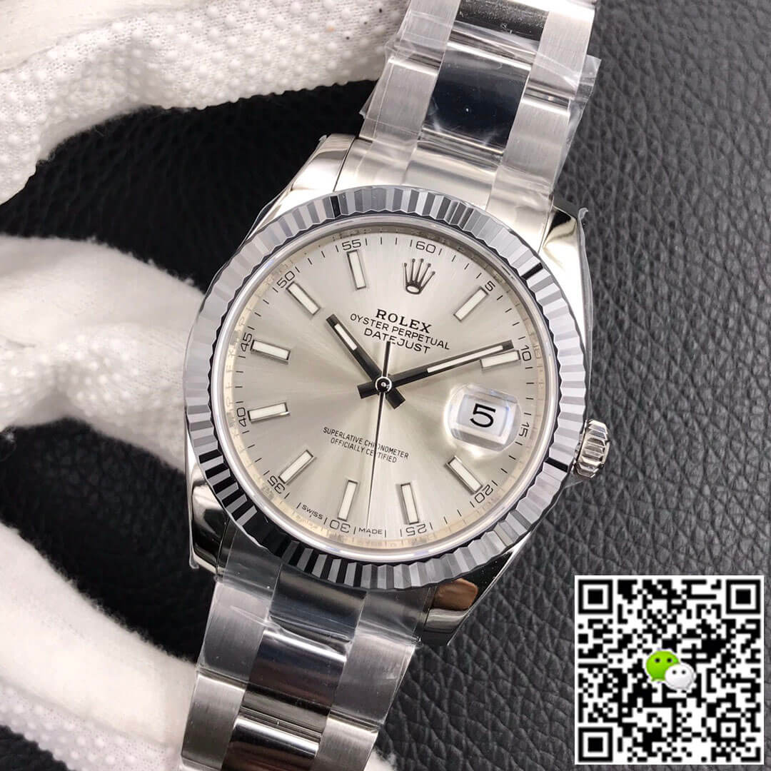 Rolex Datejust M126334-0003 VS Factory Silver Dial