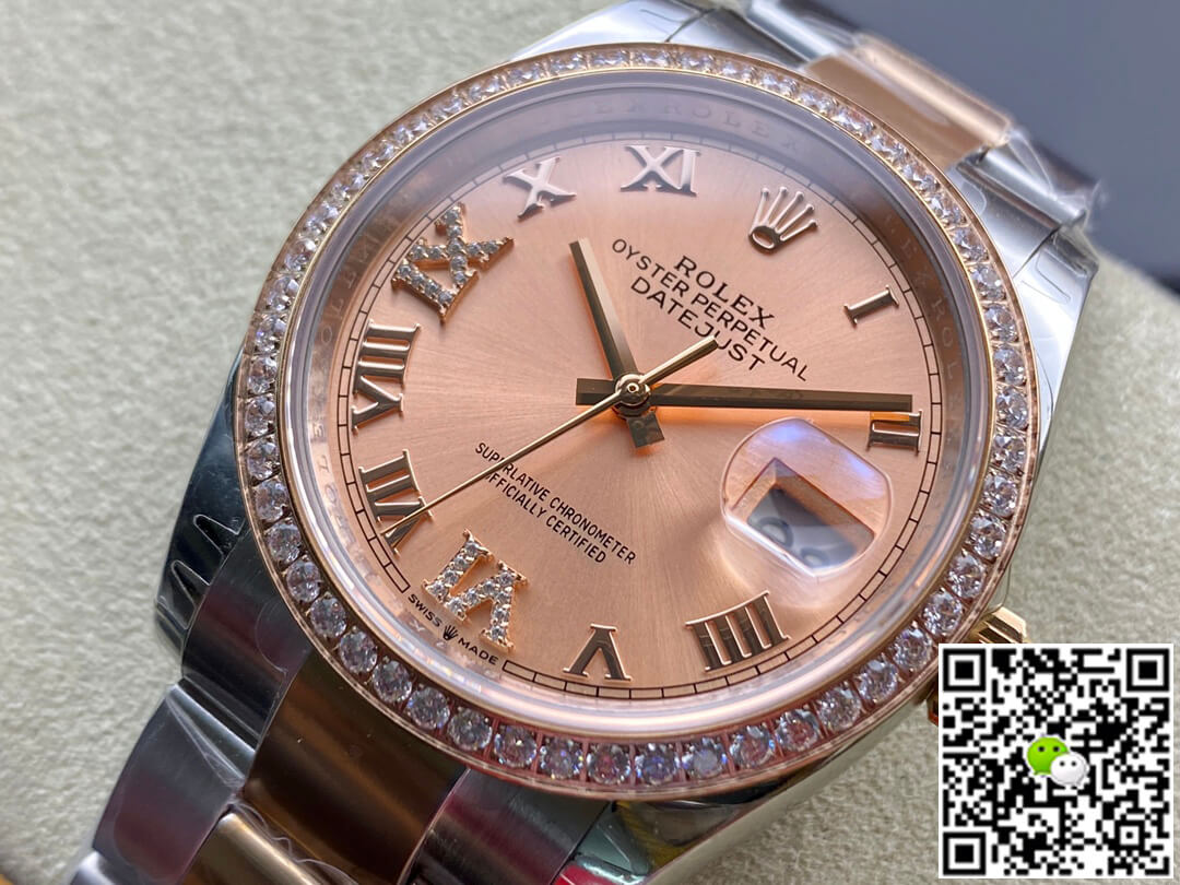 Rolex Datejust M126281RBR-0016 EW Factory Rose Gold