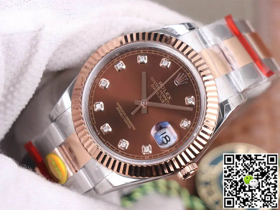 Rolex Datejust M126331-0003 41MM TW Factory Chocolate Dial