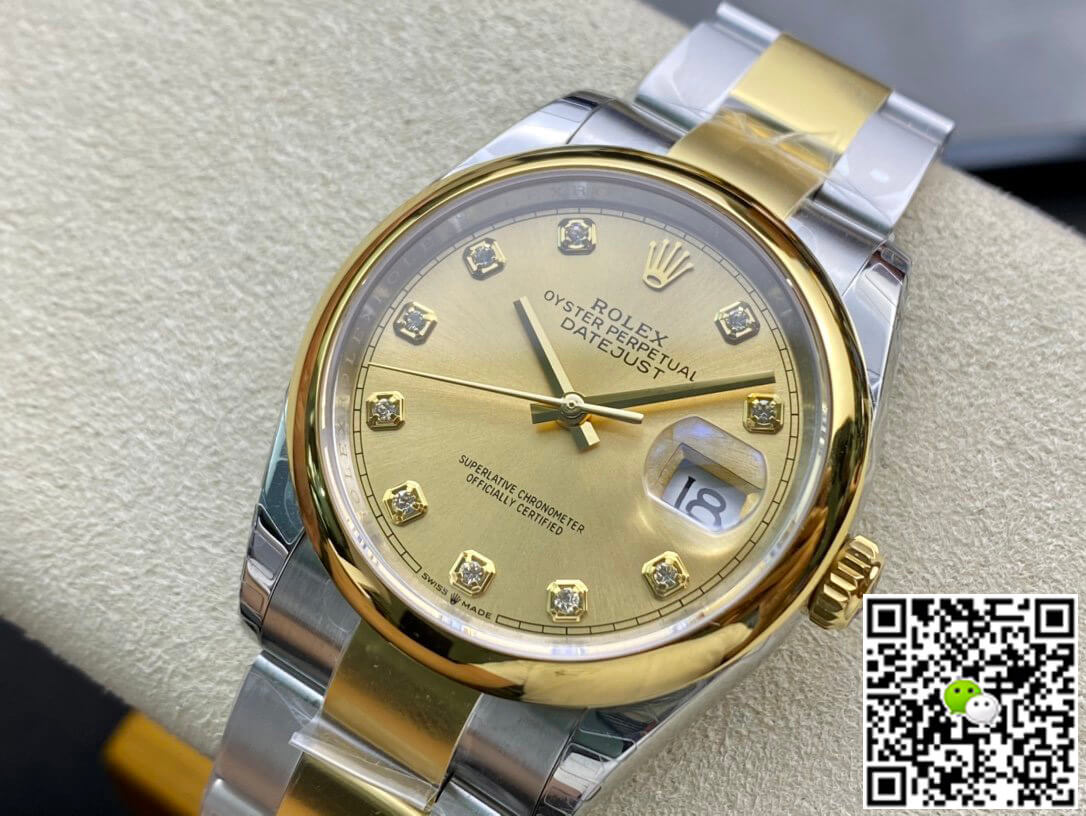 Rolex Datejust M126203-0018 EW Factory Diamond-set Dial