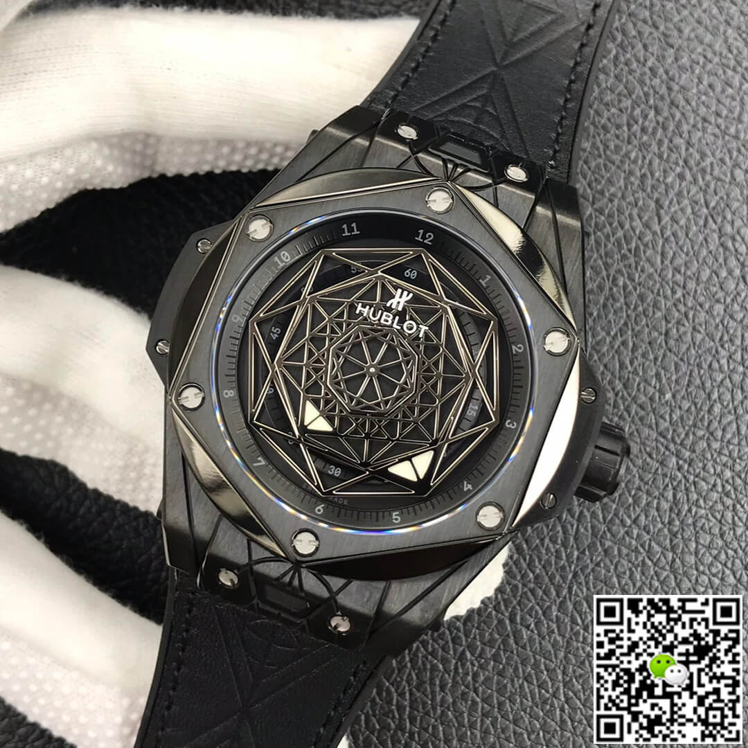 Hublot Big Bang 415.CX.1112.VR.MXM18 WWF Factory Black Dial