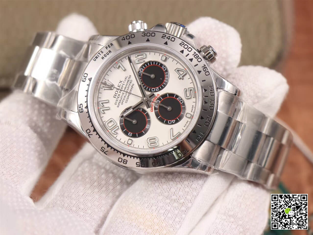 Rolex Daytona Cosmograph 116509 JH Factory White Dial
