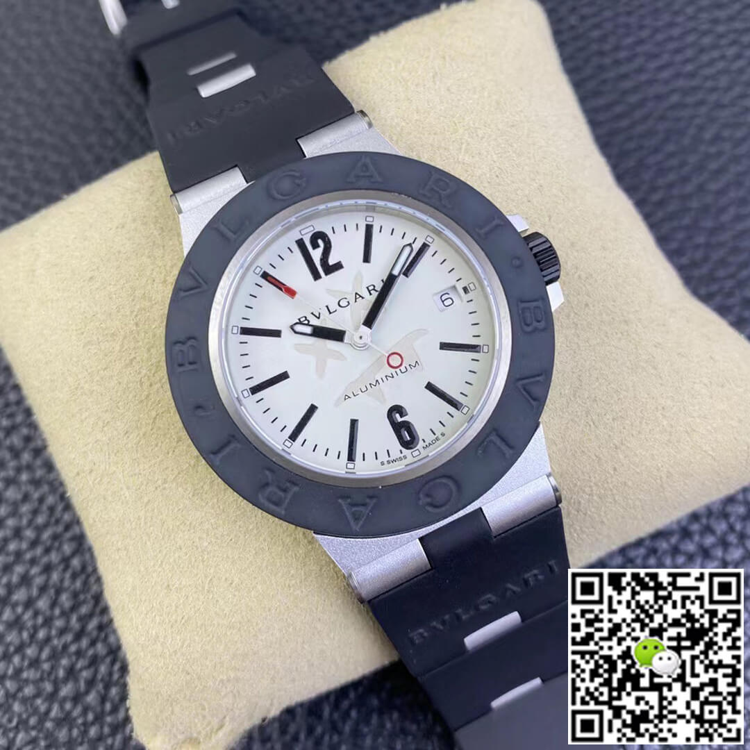 Bvlgari Aluminium Steve Aoki 103539 BV Factory White Dial