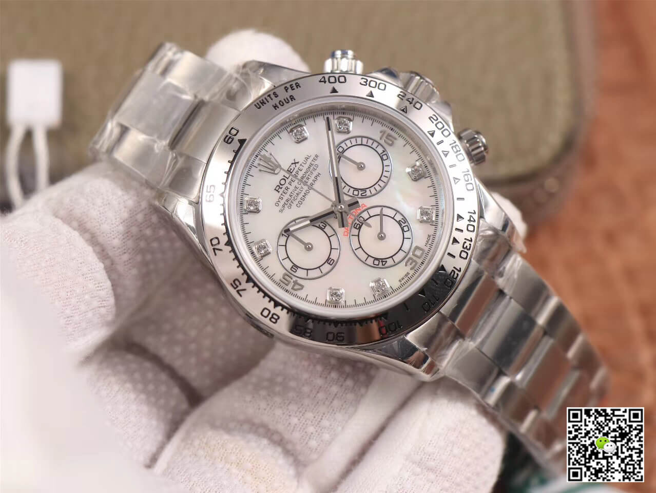 Rolex Daytona Cosmograph 116520-78590 JH Factory Diamond Dial