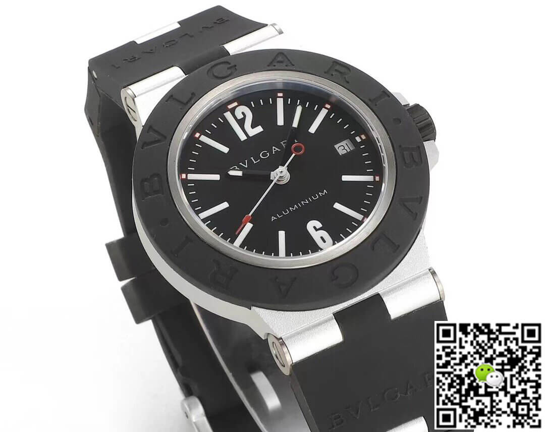 Bvlgari Aluminium 103445 BV Factory Black Dial