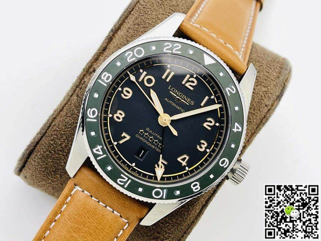 Longines Spirit ZuIu Time L3.812.4.63.2 LG Factory Leather Strap