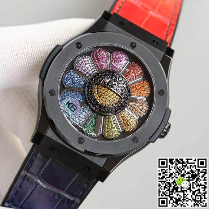Hublot Classic Fusion Takashi Murakami 507.CX.9000.RX.TAK21 Sunflower Colored Dial
