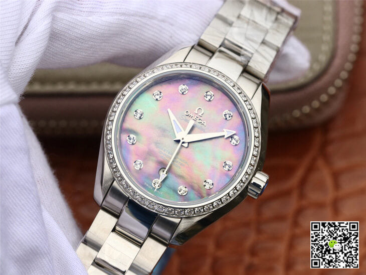 Omega Seamaster 231.15.34.20.57.001 Aqua Terra 150M 3S Factory Mother-Of-Pearl Dial