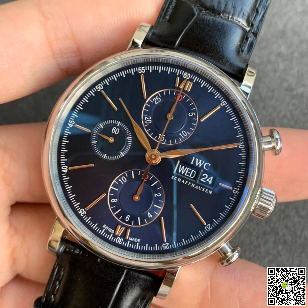 IWC Portofino IW391036 ZF Factory Stainless Steel Blue Dial