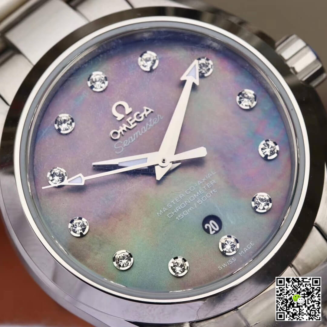 Omega Seamaster 231.10.34.20.57.001 Aqua Terra 150M 3S Factory Mother-Of-Pearl Dial