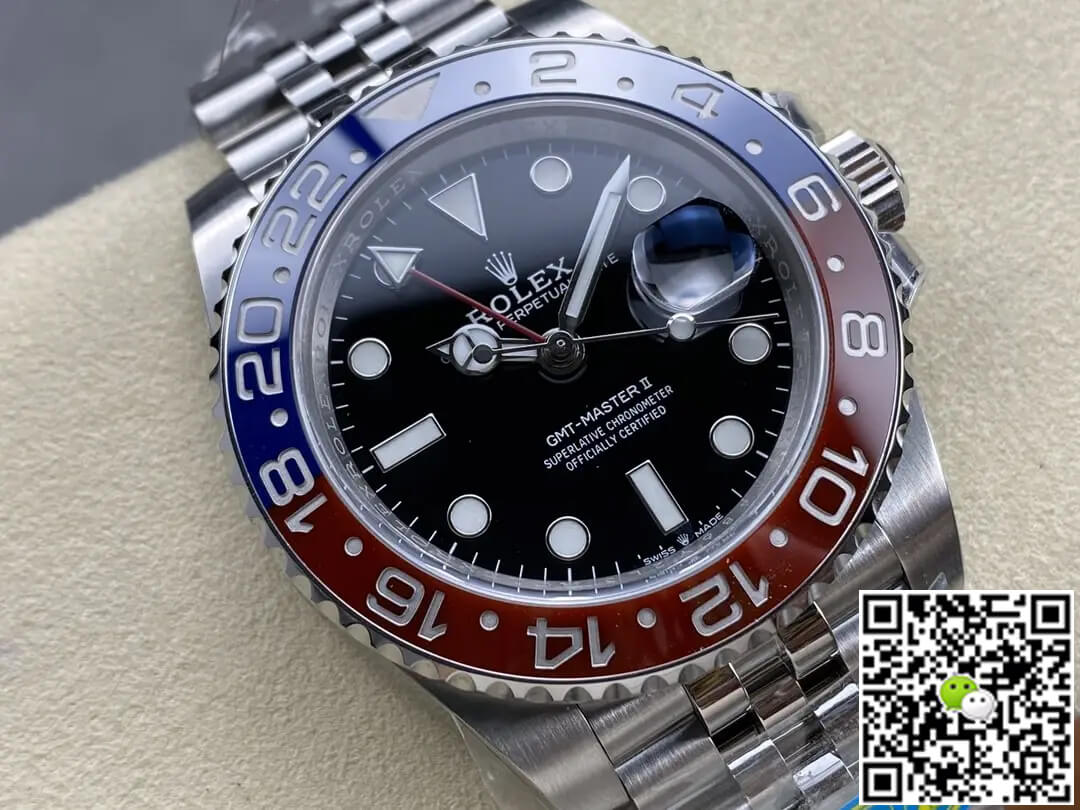 Rolex GMT Master II M126710BLRO-0001 Clean Factory V3 Steel Strap