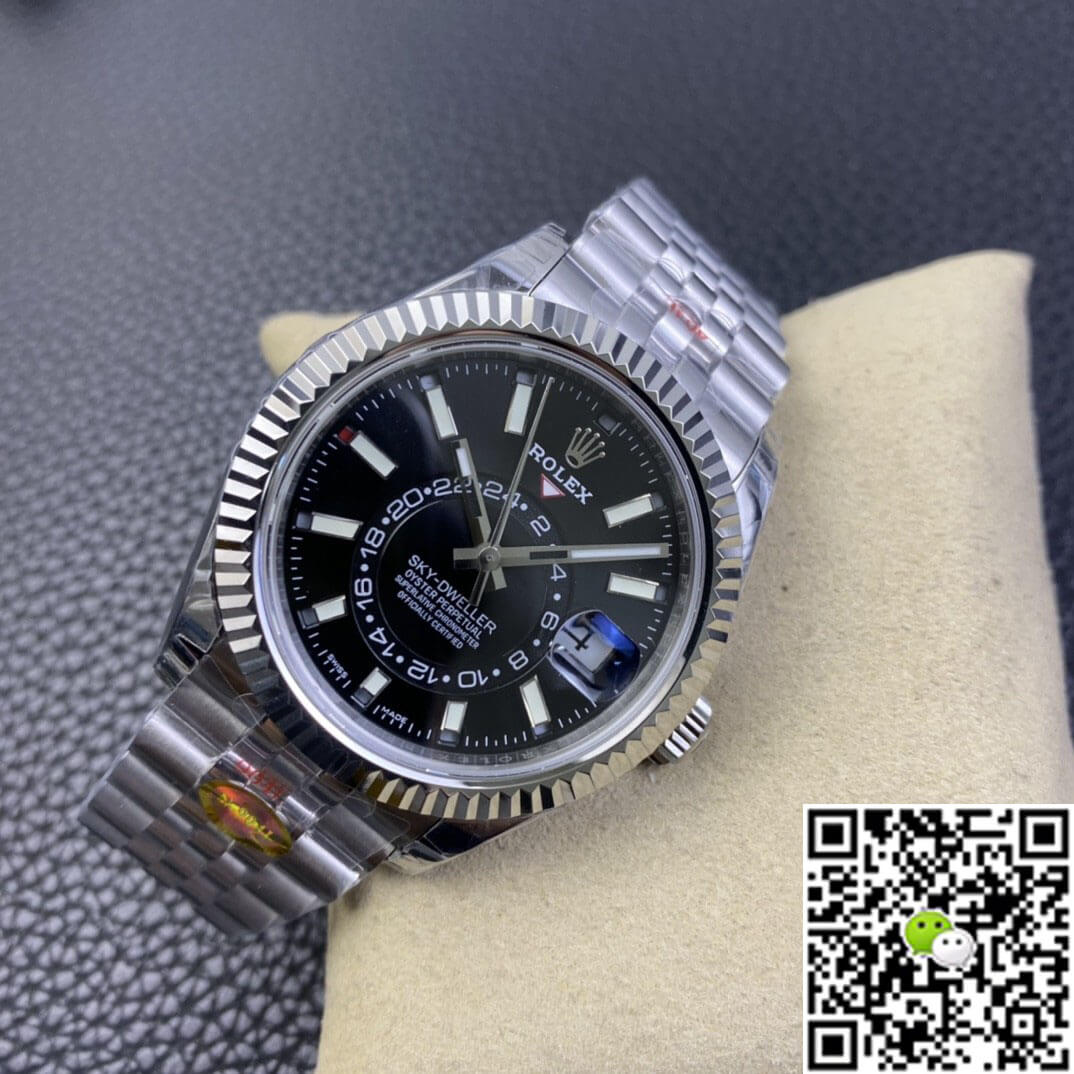 Rolex Sky Dweller M326934-0006 Noob Factory Black Dial