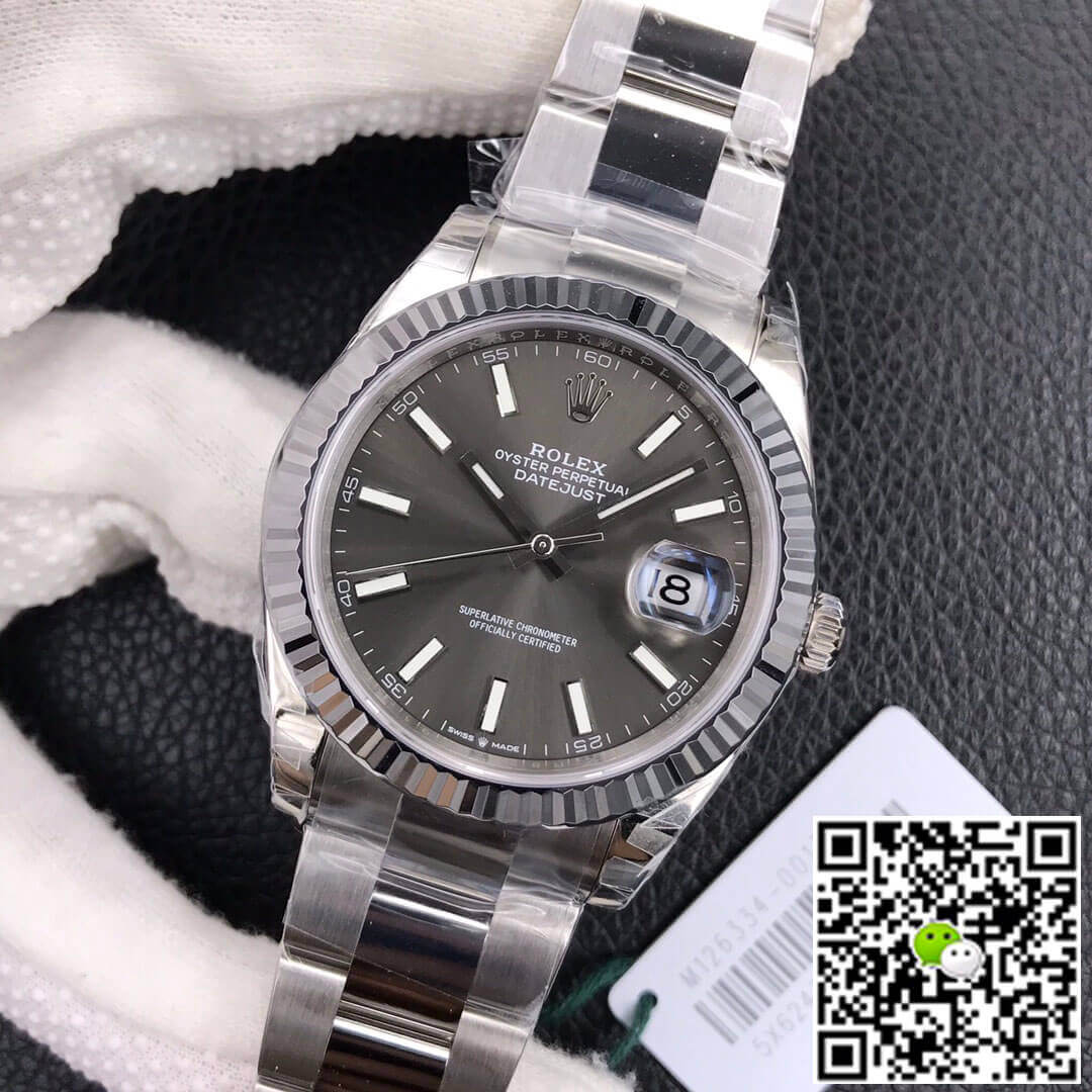 Rolex Datejust M126334-0013 VS Factory Grey Dial