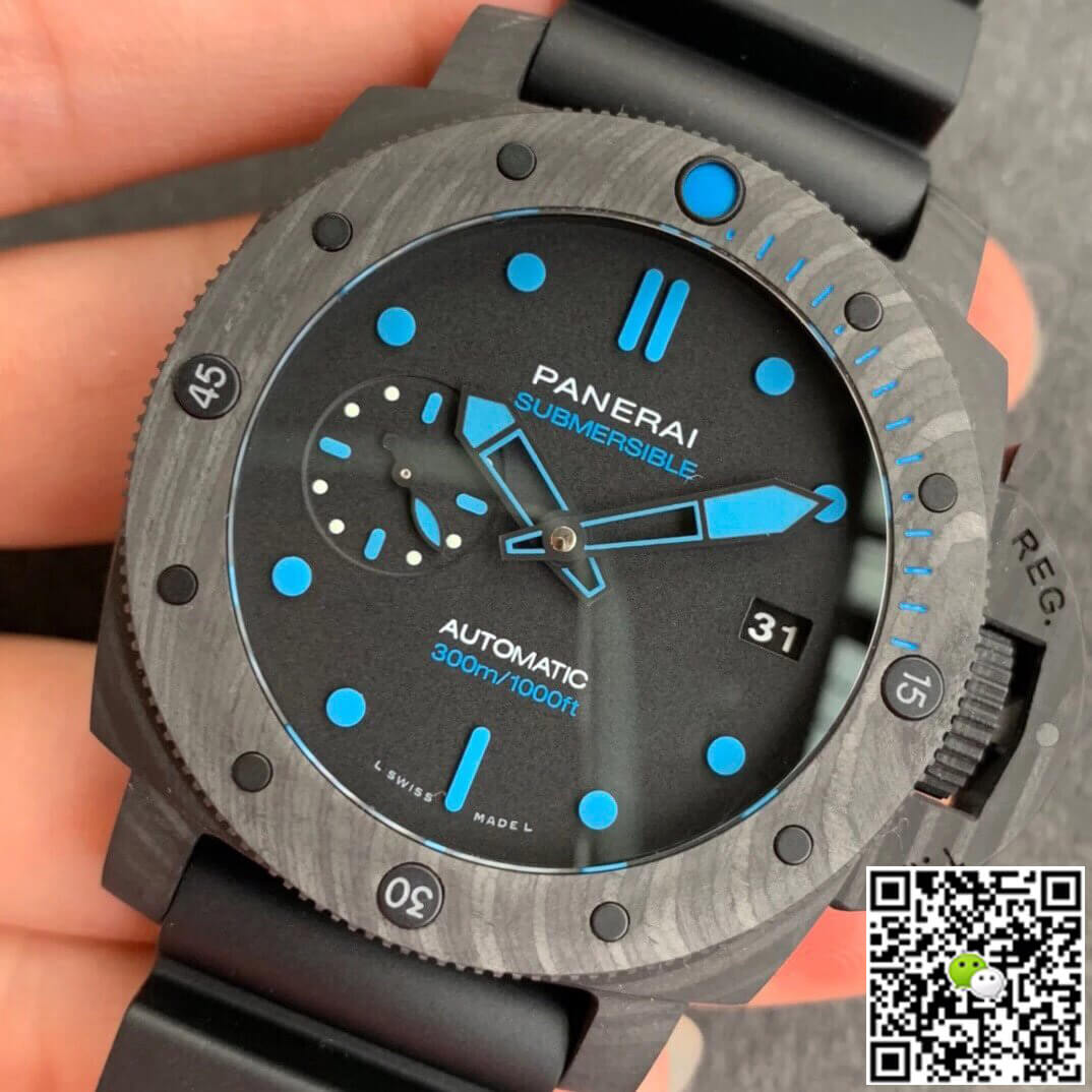 Panerai Submersible PAM00960 VS Factory Carbon Fiber Case