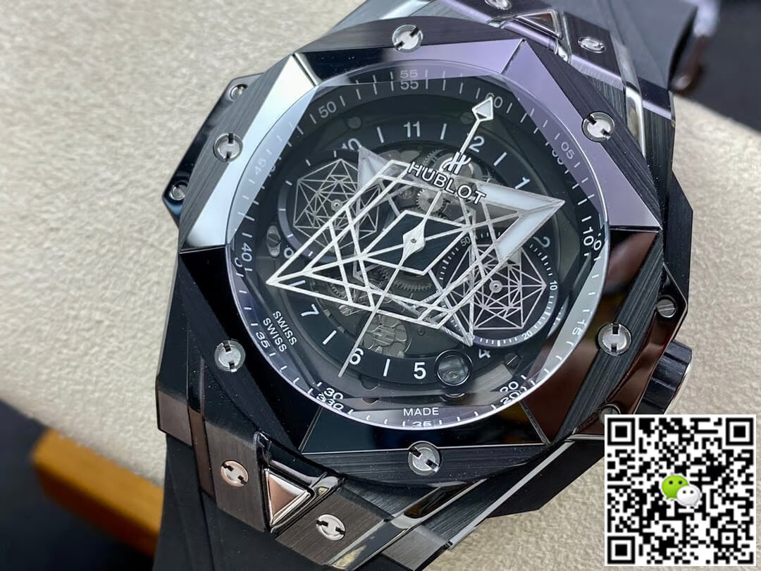 Hublot Big Bang Sang Bleu II 418.CX.1114.RX.MXM20 BB Factory Black Ceramics