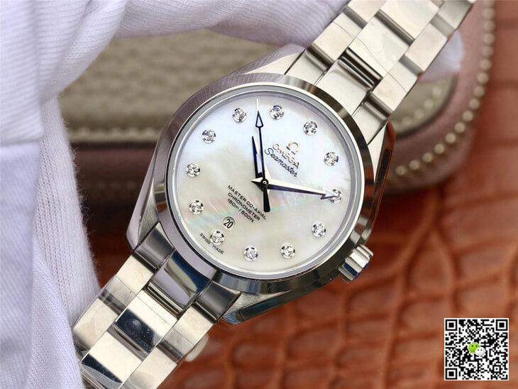 Omega Seamaster 231.10.34.20.55.002 Aqua Terra 150M 3S Factory Diamond Dial