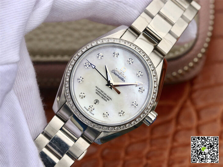 Omega Seamaster 231.15.34.20.55.002 Aqua Terra 150M 3S Factory White Dial