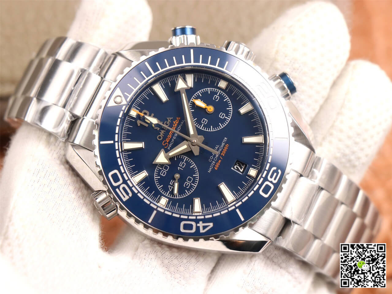 Omega Seamaster Ocean Universe 600M 215.30.46.51.03.001 OM Factory V3 Blue Dial