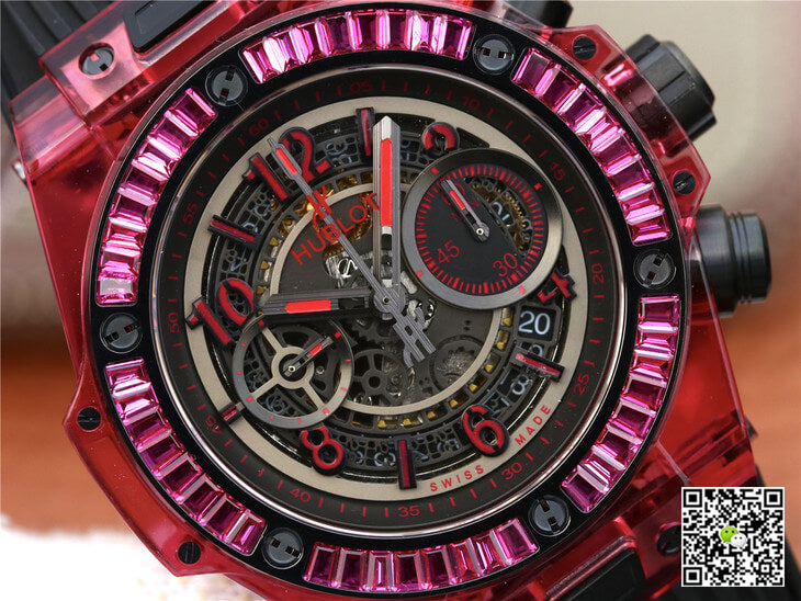 Hublot Big Bang 411.JX.4802.RT Red Case Black Strap
