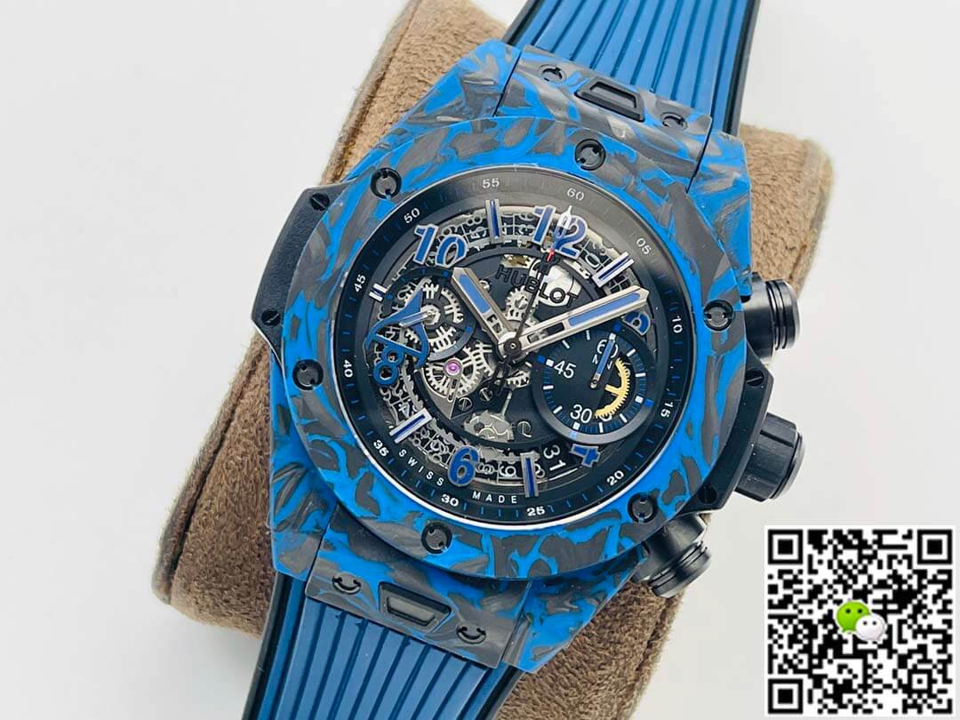 Hublot BIG BANG HB Factory Carbon Fiber Blue Case