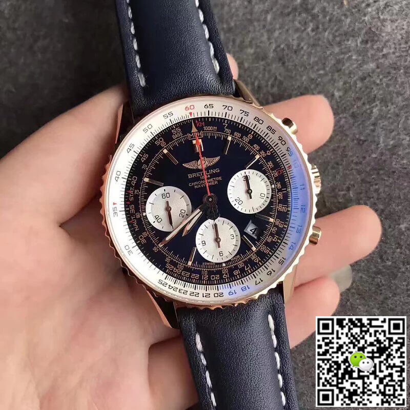 Breitling Navitimer 01 RB012012 JF Factory Blue Dial