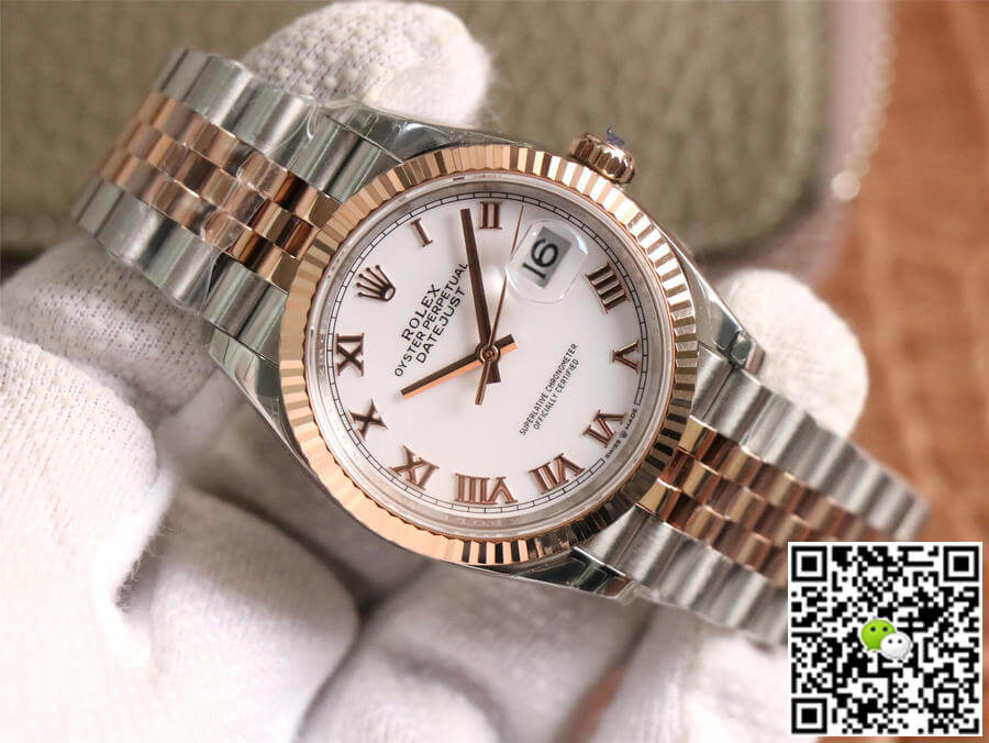 Rolex Datejust M126231-0015 EW Factory Rose Gold