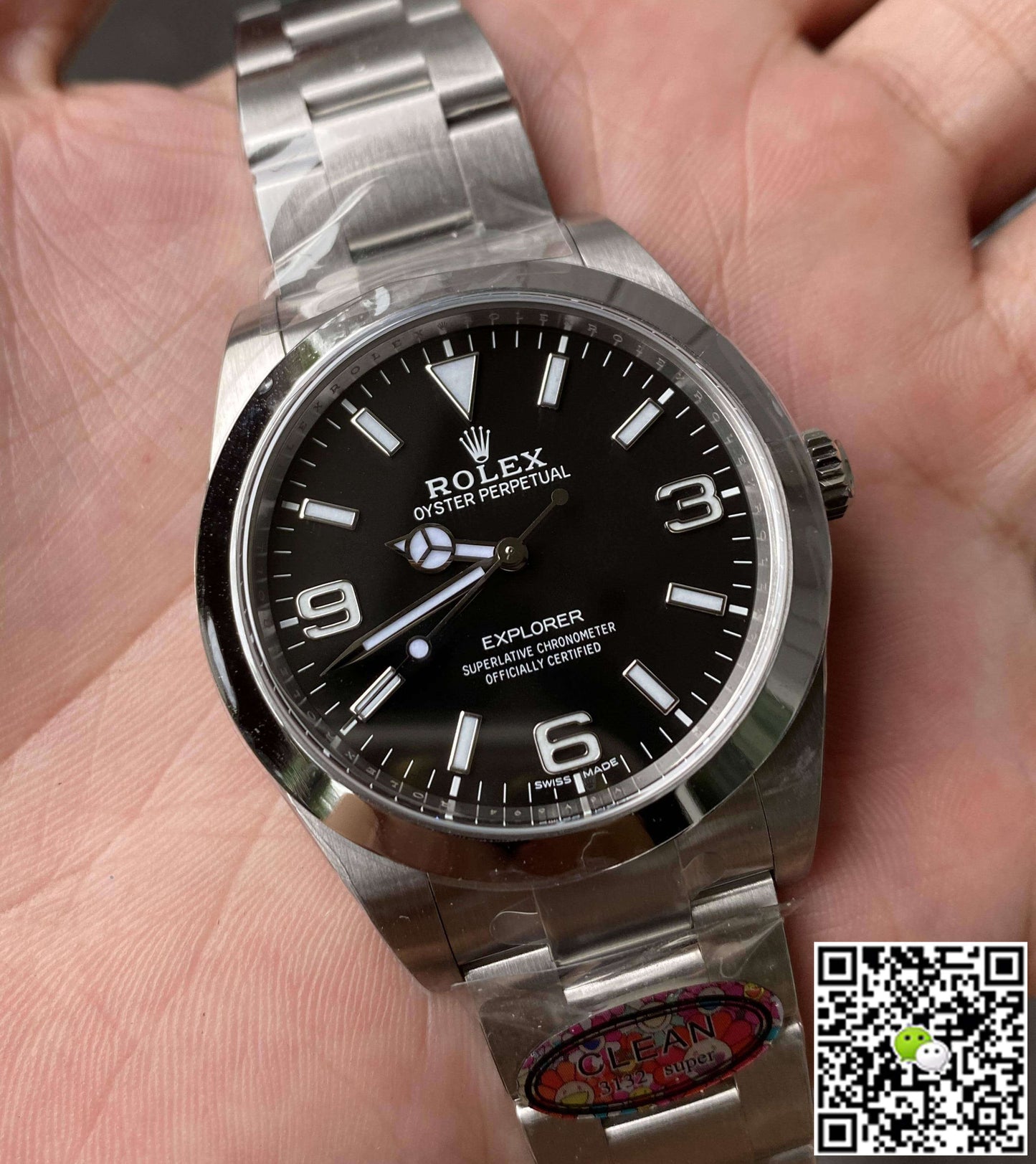 Rolex Explorer M214270-0003 39MM Clean Factory Steel Strap