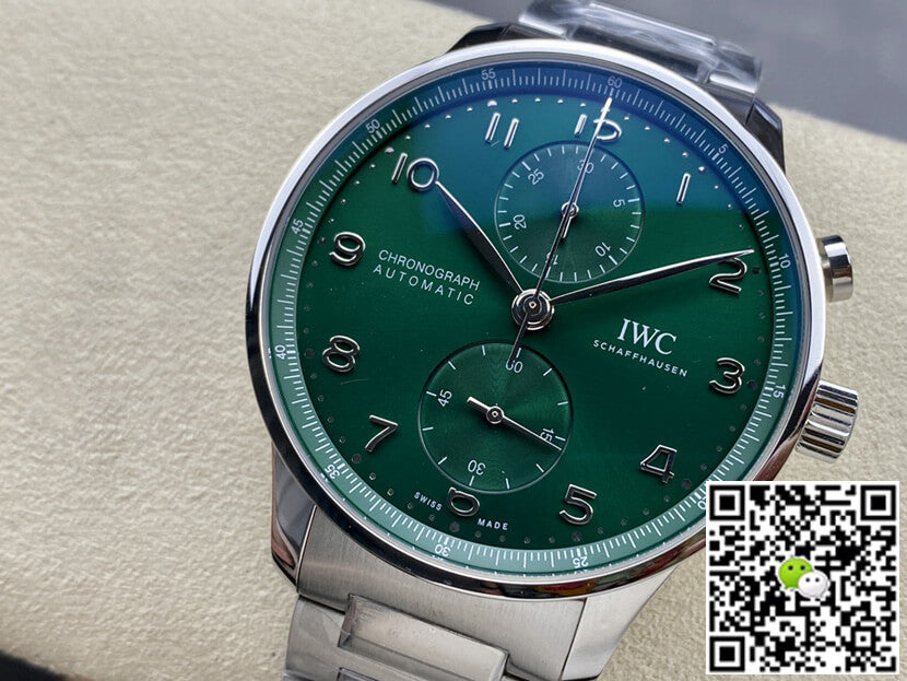 IWC Portugieser IW371615 ZF Factory Green Dial
