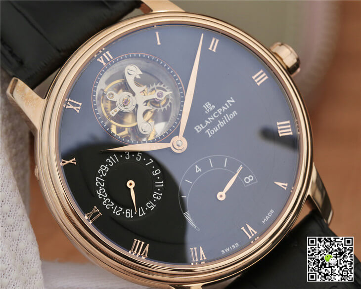 Blancpain Villeret 6025-3642-55B JB Factory Black Dial