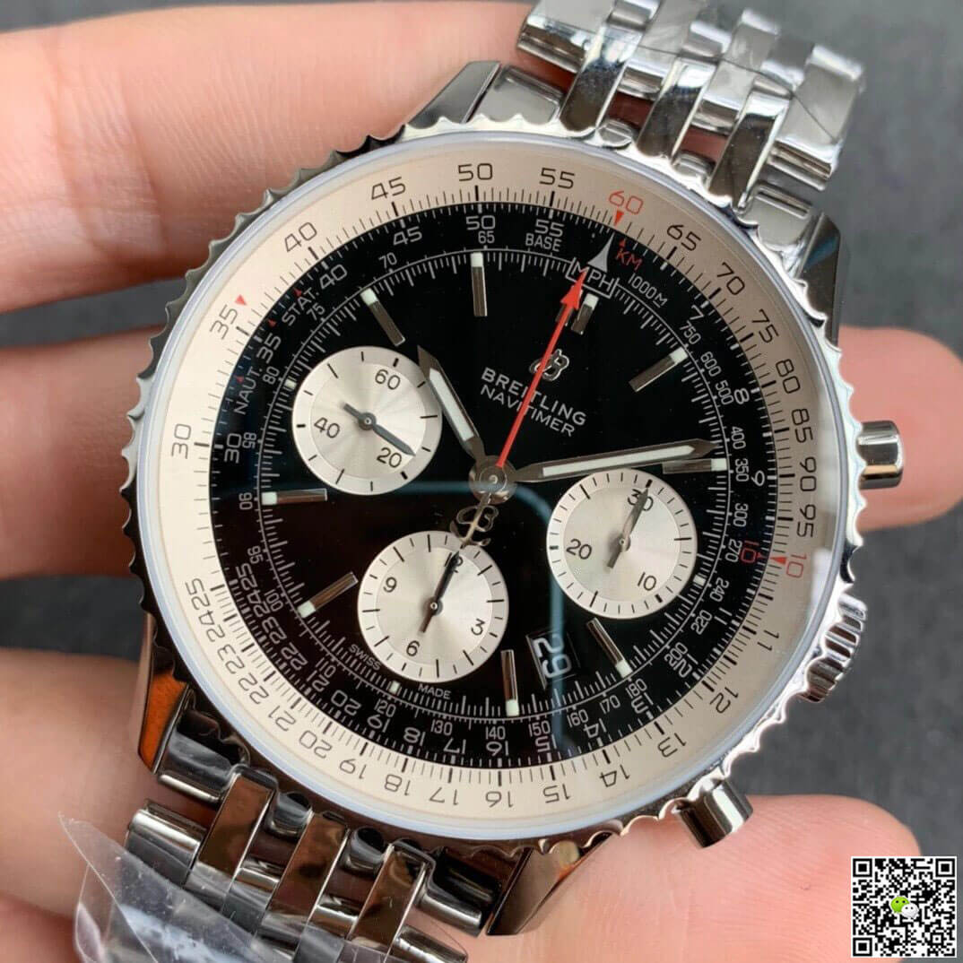 Breitling Navitimer 1 B01 AB0121211B1A1 GF Factory Black Dial