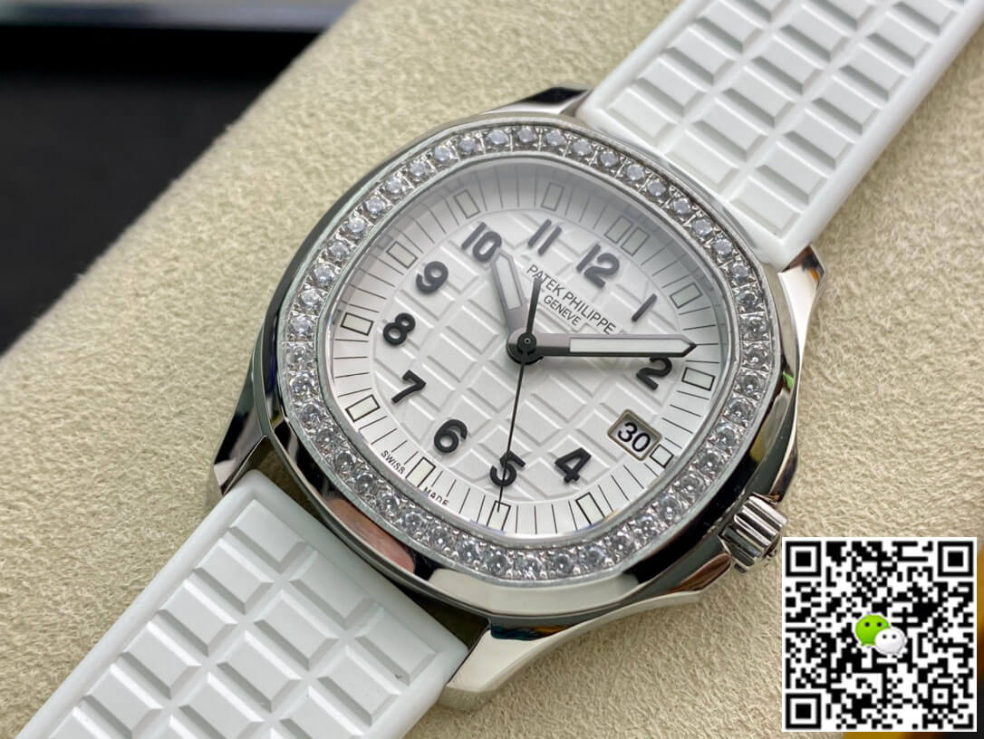 Patek Philippe Aquanaut Quartz Ladies 5067A-024 PPF Factory Diamond-set Bezel
