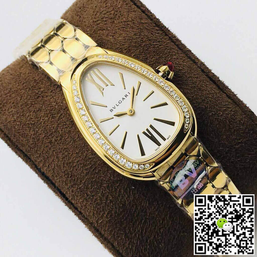 Bvlgari Serpenti 103147 BV Factory White Dial