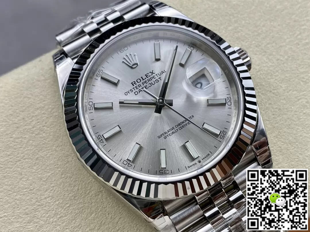 Rolex Datejust M126334-0004 VS Factory Silver Dial