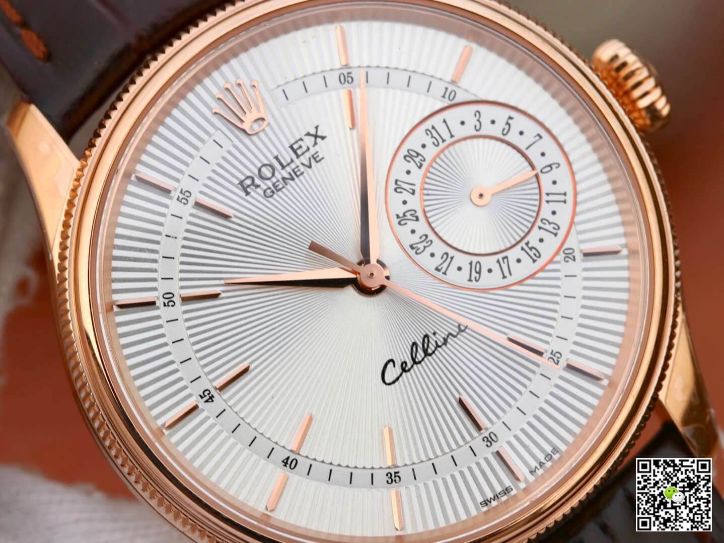 Rolex Celini Date M50515-0008 MKS Factory Silver Dial