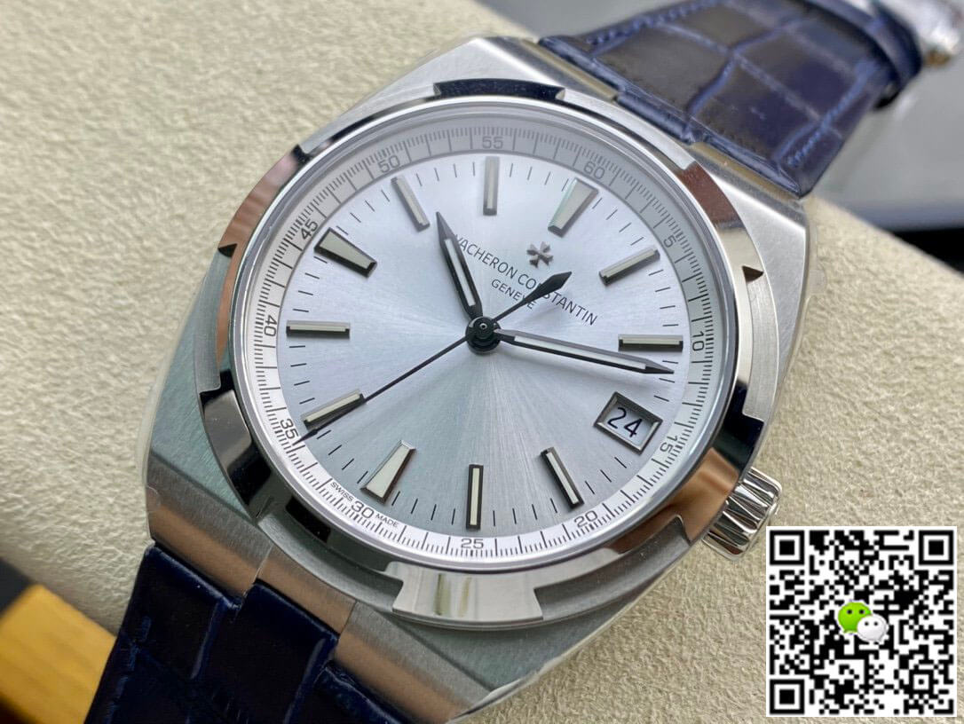 Vacheron Constantin Overseas 4500V 8F Factory Blue Leather Strap