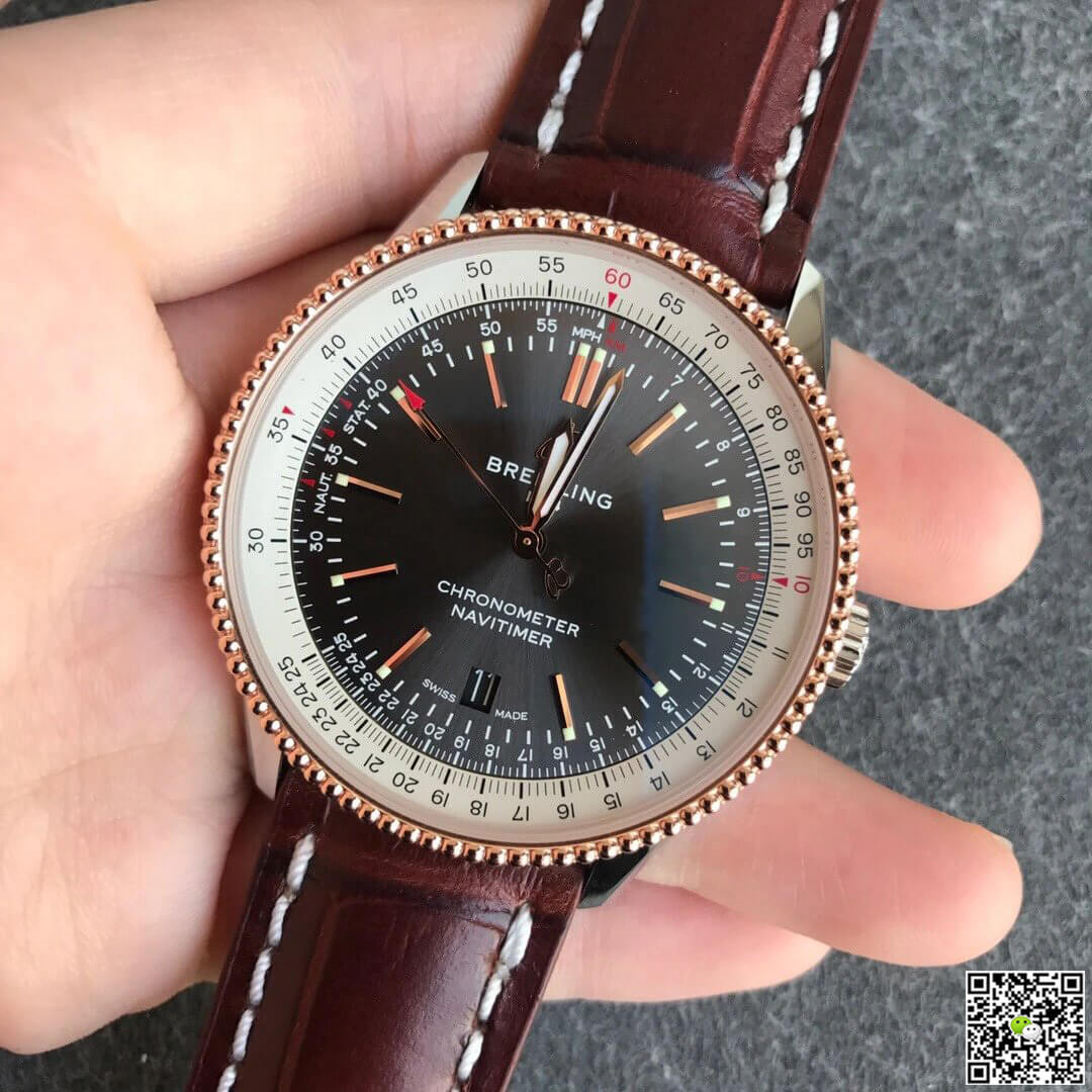 Breitling Navitimer 1 U17326211M1P2 V7 Factory Grey Dial