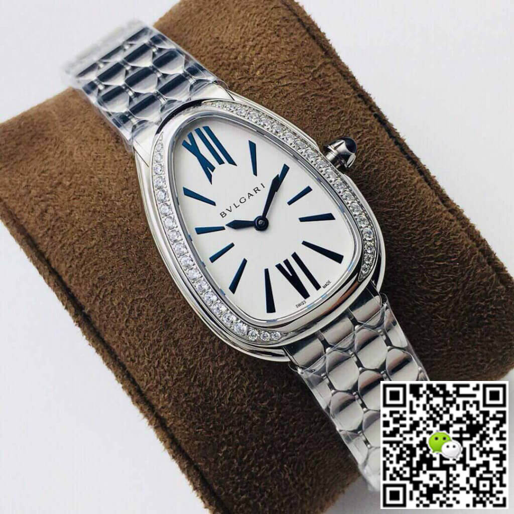 Bvlgari Serpenti 103148 BV Factory Diamond White Dial