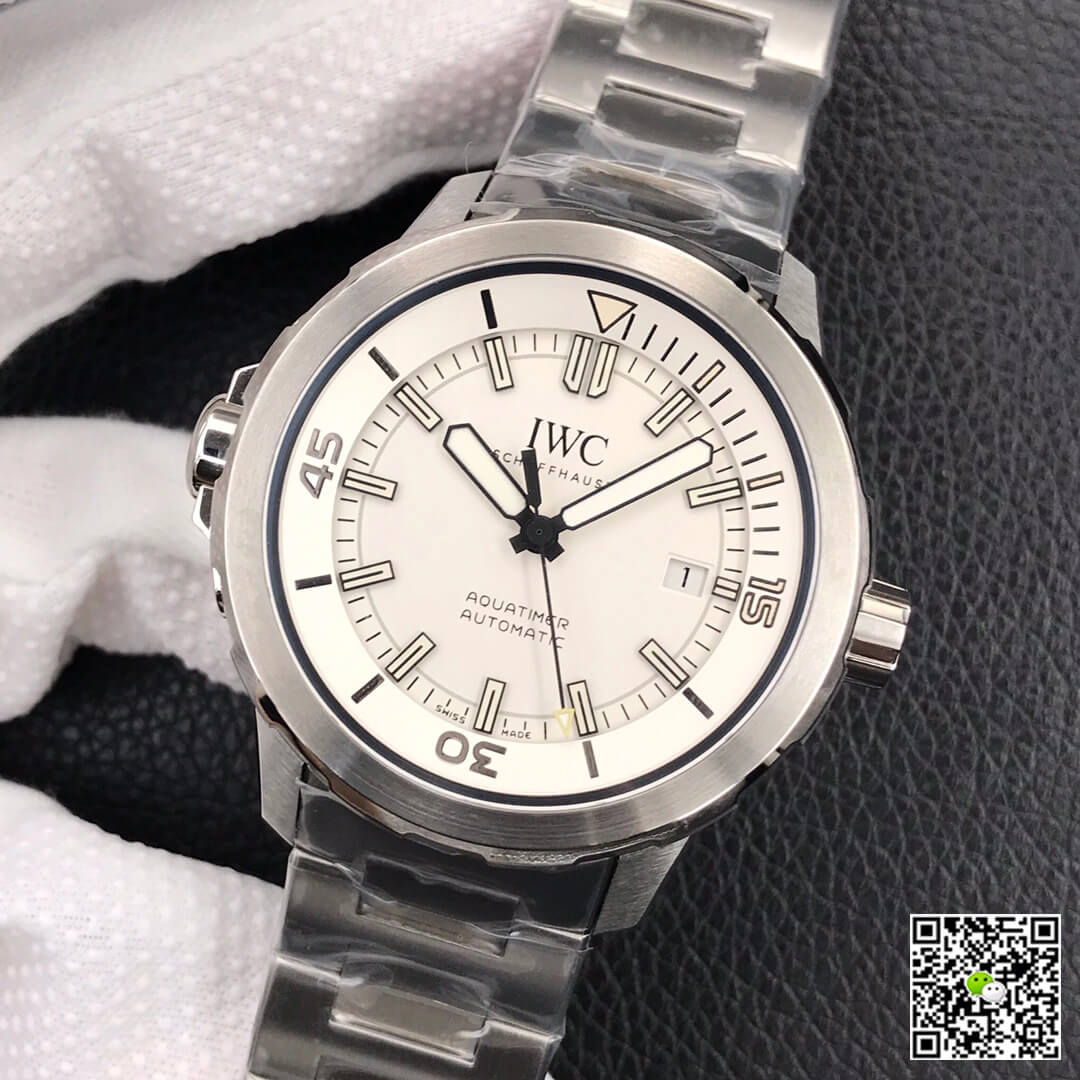 IWC Aquatimer IW329004 V6 Factory Silver White Dial