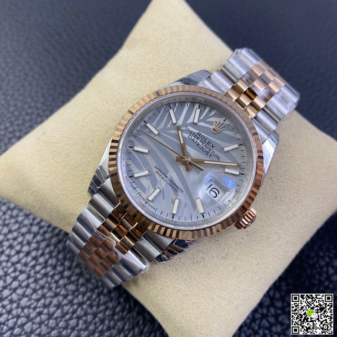 Rolex Datejust M126231-0031 EW Factory Palm Leaf Pattern Dial
