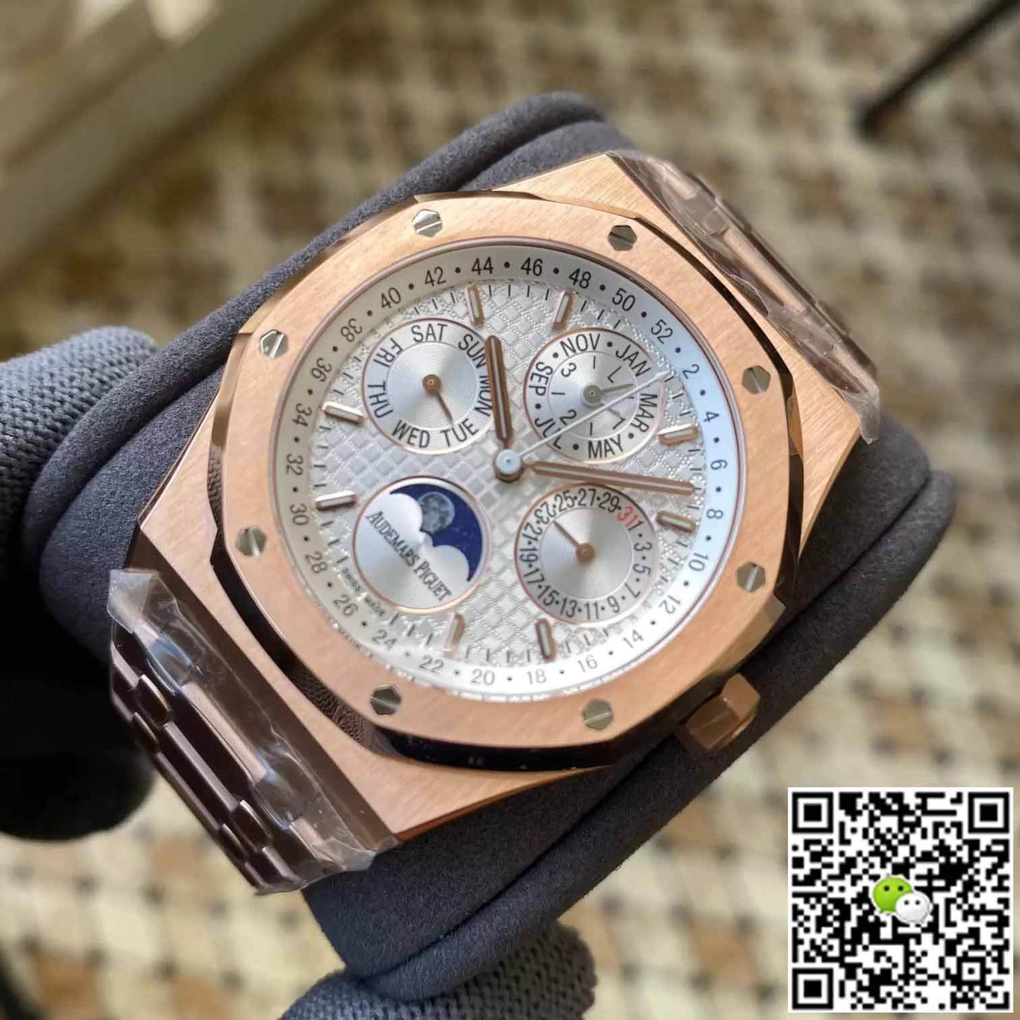 Audemars Piguet Royal Oak 26574OR.OO.1220OR.01 APS Factory Rose Gold